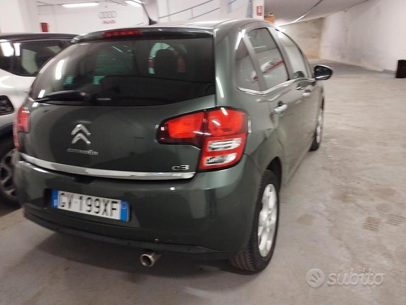 Usata Citroën C3 Exclusive 68 CV (50 kW) 2011 Verde Utilitaria