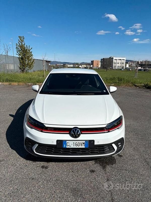 Usata VW Polo GTI 207 CV (152 kW) 2022 Bianco Utilitaria