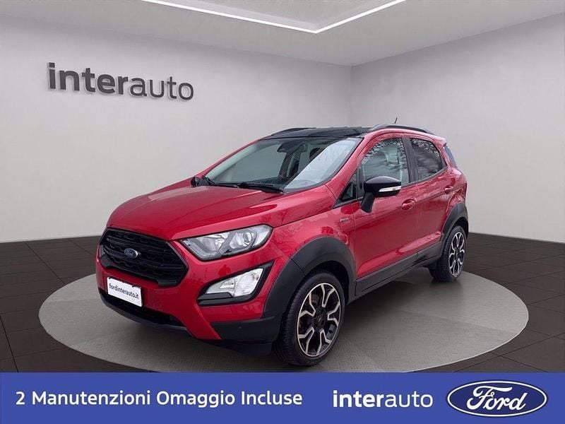 Rosso metallizzato Usata 2022 Ford Ecosport Active SUV | 14.790 € (Buon prezzo) - Immagine 1/4