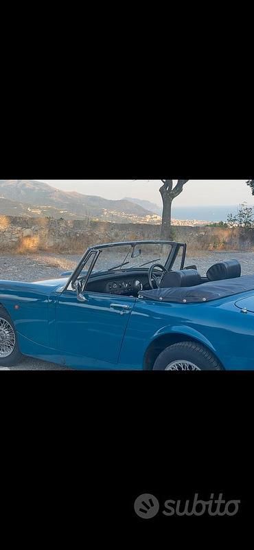 Usata MG Midget 66 CV (48 kW) 1970 Blu Cabrio