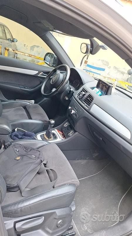 Usata Audi Q3 S-Line 140 CV (102 kW) 2015 Bianco SUV