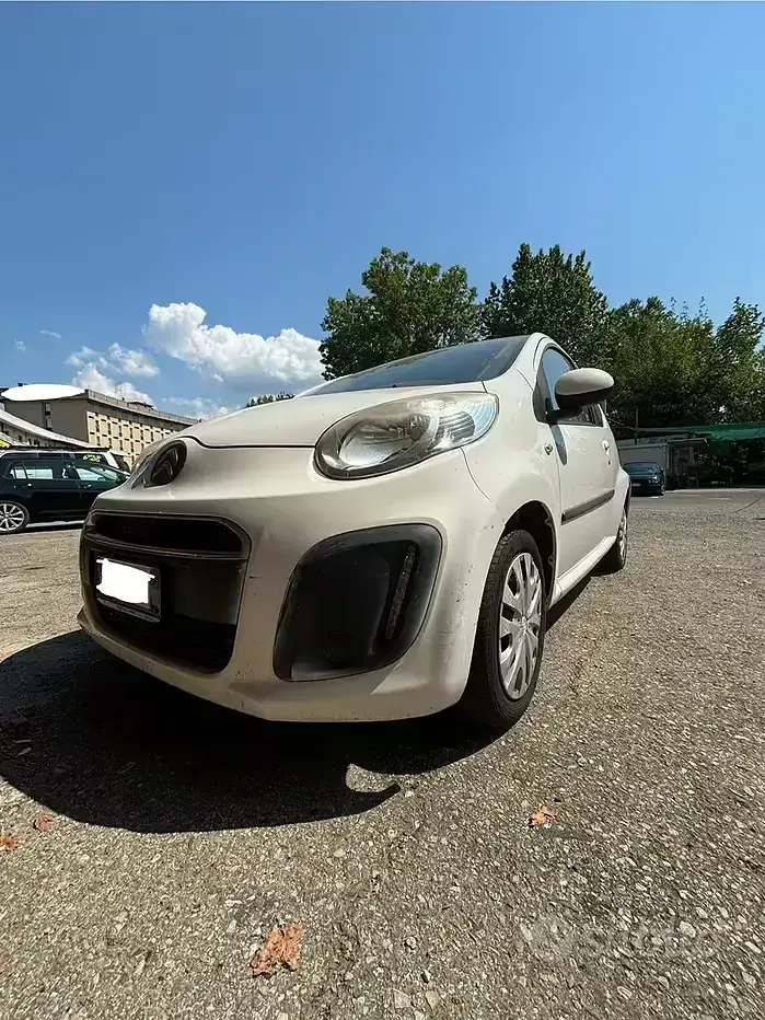 Usata Citroën C1 68 CV (50 kW) 2014 Bianco Utilitaria