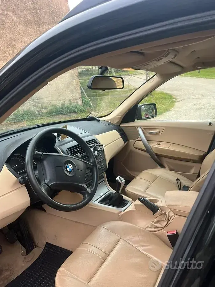 Usata BMW X3 150 CV (110 kW) 2004 Nero SUV
