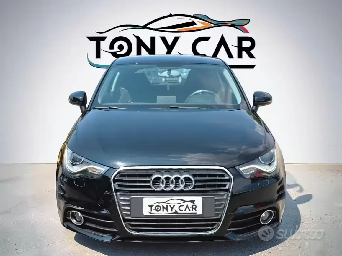 Usata Audi A1 122 CV (89 kW) 2010 Nero Utilitaria