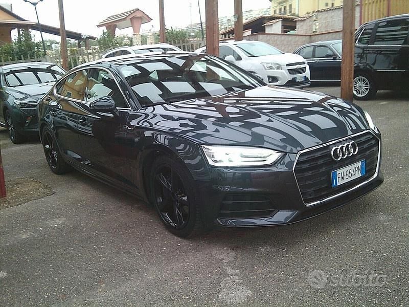 Usata Audi A5 190 CV (139 kW) 2019 Nero Coupé