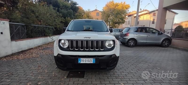 Usata Jeep Renegade Longitude 120 CV (88 kW) 2017 Bianco SUV