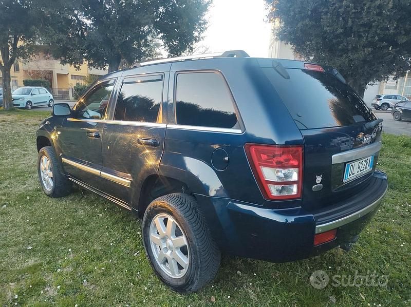 Usata Jeep Grand Cherokee Overland 2007 Blu SUV