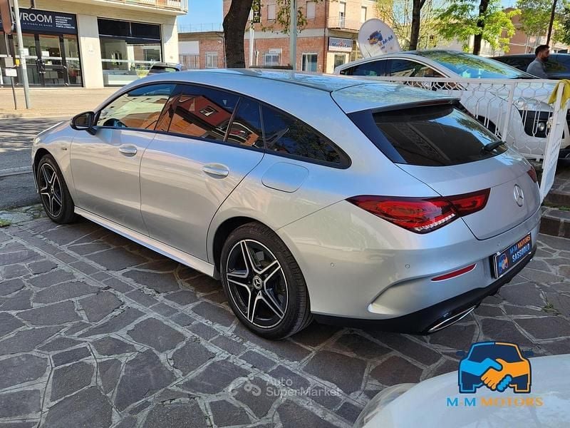 Usata Mercedes CLA250e Premium 160 CV (117 kW) 2021 Grigio Coupé