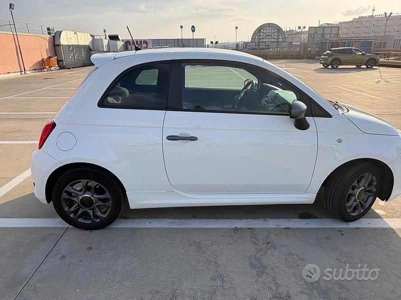 Usata Fiat 500S 95 CV (69 kW) 2017 Bianco Utilitaria