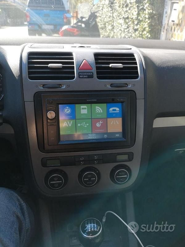 Usata VW Golf VI 2008 Grigio Utilitaria