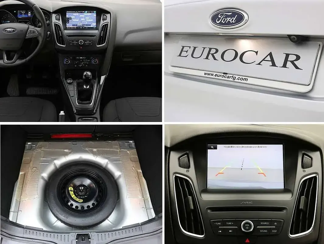 Usata Ford Focus Titanium 120 CV (88 kW) 2016 Argento Station wagon