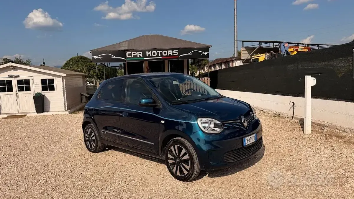 Usata Renault Twingo Intens 30 kW (42 CV) 2021 Blu Utilitaria