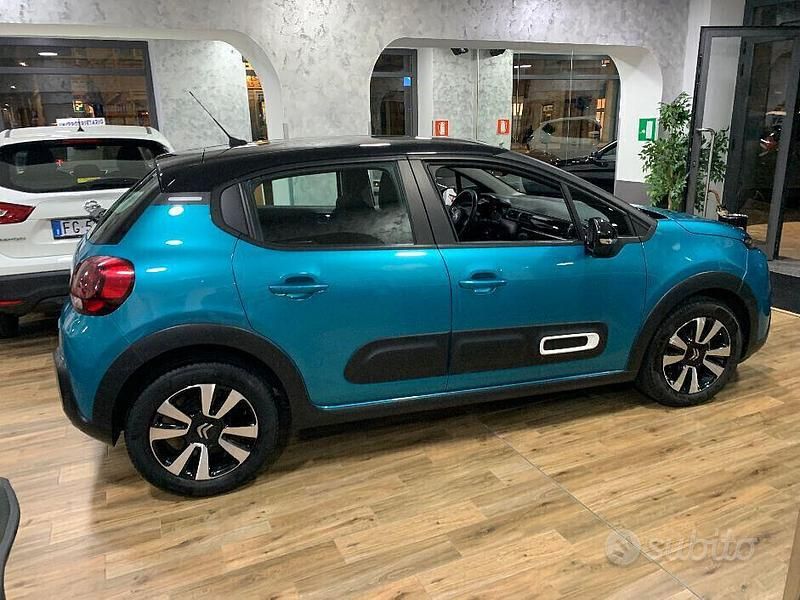 Usata Citroën C3 PureTech 83 CV (61 kW) 2021 Blu/azzurro Berlina