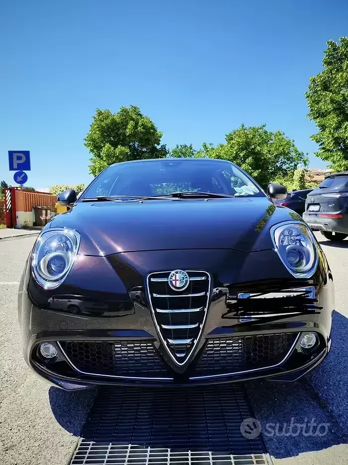 Usata Alfa Romeo MiTo Distinctive 135 CV (99 kW) 2014 Nero Utilitaria