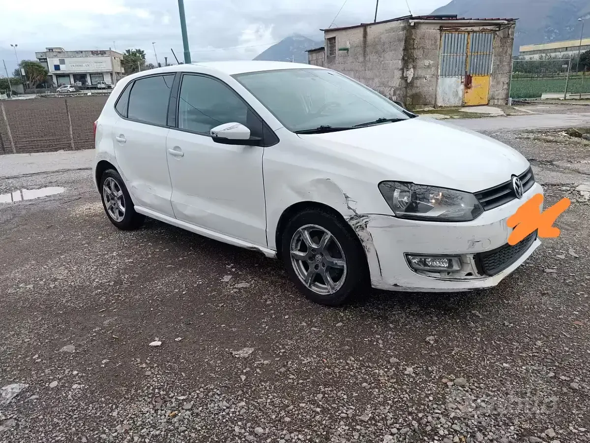 Usata VW Polo 105 CV (77 kW) 2009 Bianco Utilitaria
