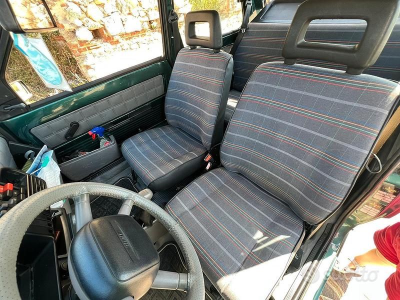 Usata Fiat Panda 4x4 50 CV (36 kW) 1986 Verde Utilitaria