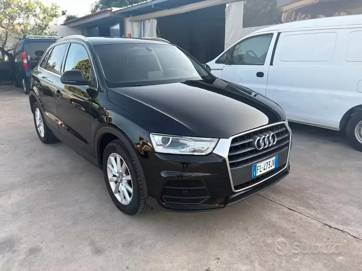 Usata Audi Q3 120 CV (88 kW) 2017 Nero SUV