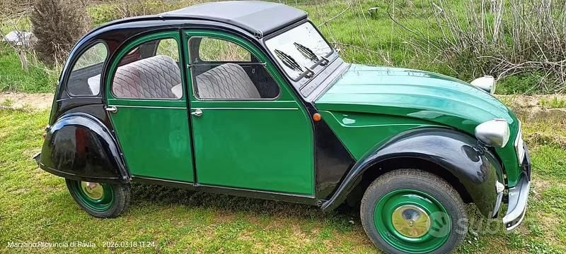 Usata Citroën 2CV 1970 Verde Berlina