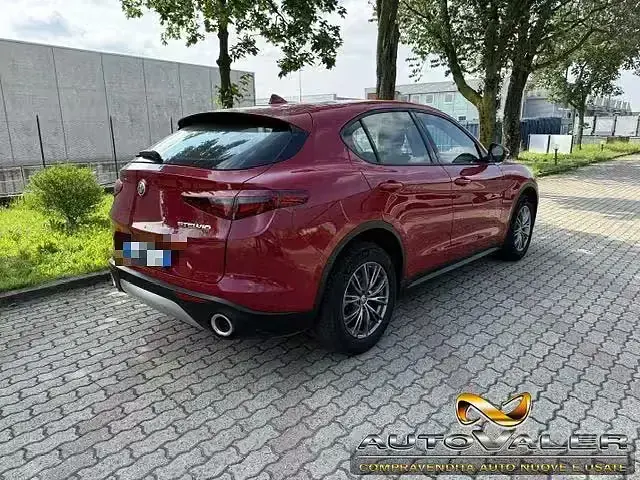 Usata Alfa Romeo Stelvio 190 CV (139 kW) 2018 Rosso SUV