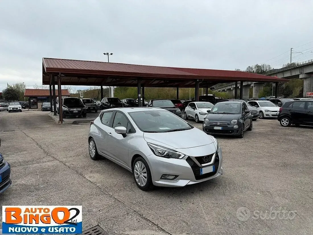 Usata Nissan Micra Acenta 87 CV (63 kW) 2021 Grigio Utilitaria