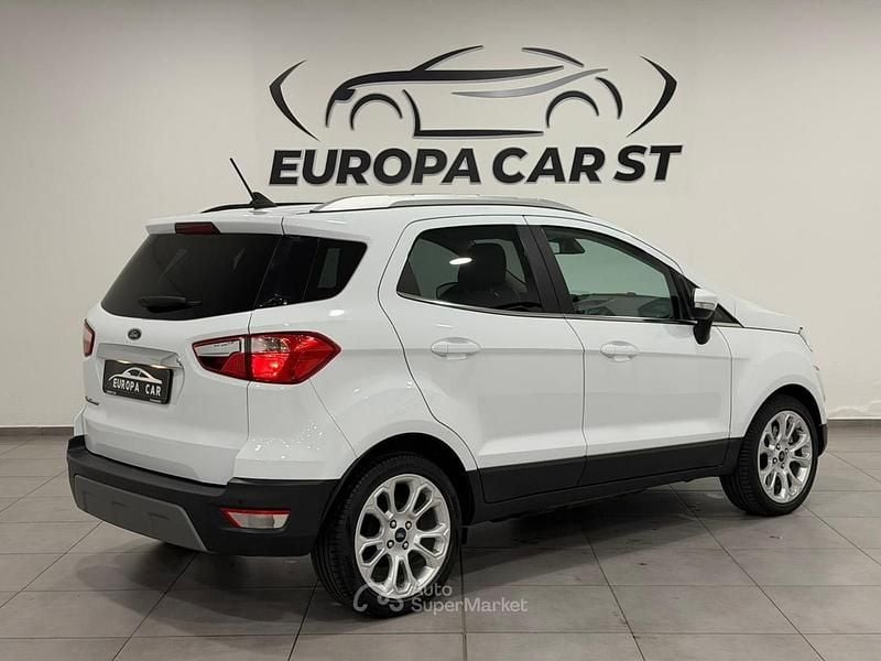 Usata Ford Ecosport Titanium 95 CV (69 kW) 2020 Bianco SUV