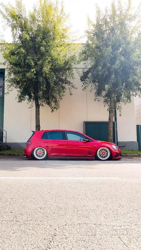 Usata VW Golf VII GTI Clubsport 265 CV (194 kW) 2017 Rosso Berlina