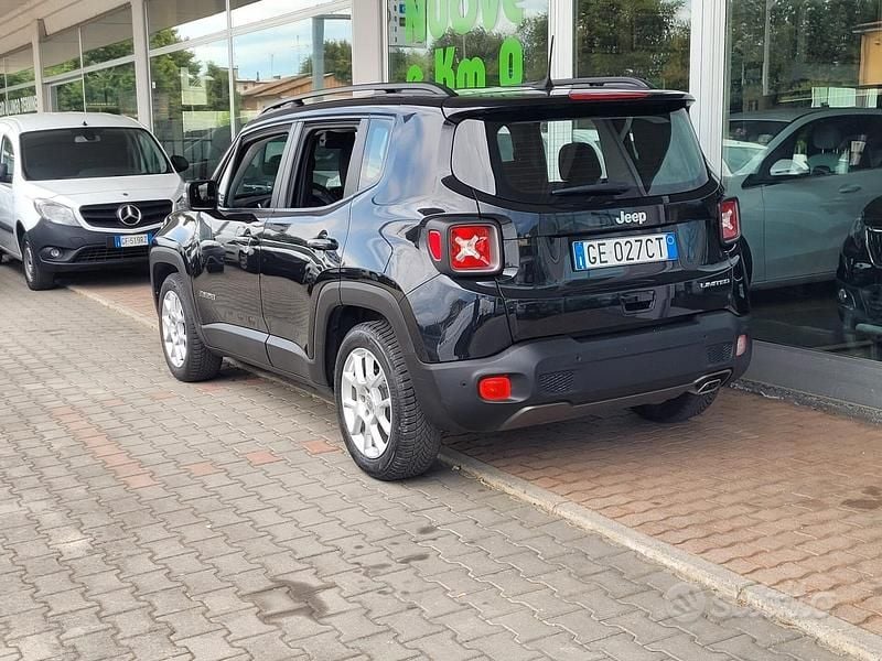 Usata Jeep Renegade Limited 151 CV (111 kW) 2021 Nero SUV