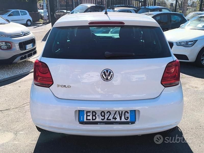 Usata VW Polo Comfortline 85 CV (62 kW) 2010 Bianco Utilitaria