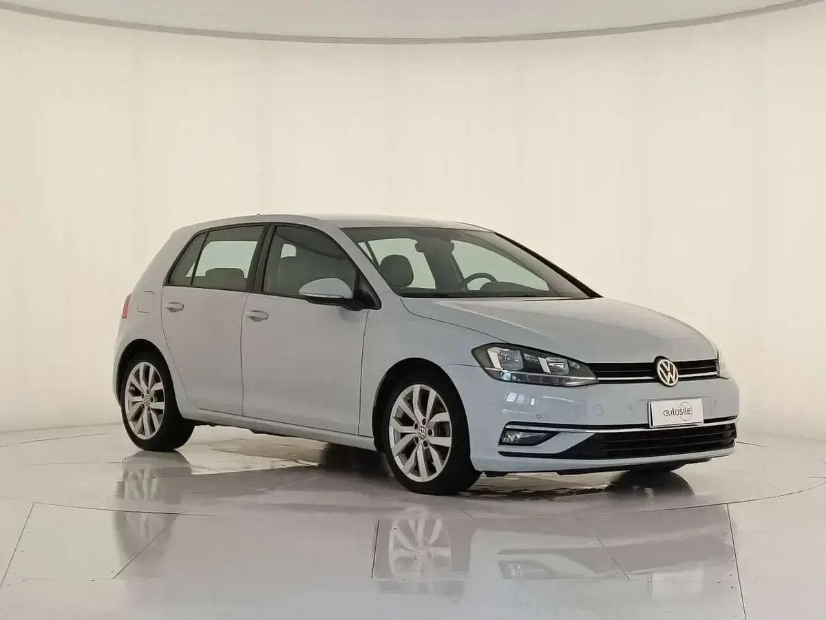 Usata VW Golf VII Executive 116 CV (85 kW) 2018 Bianco ghiaccio Berlina