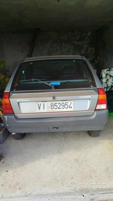 Usata Citroën AX 1990 Grigio Utilitaria
