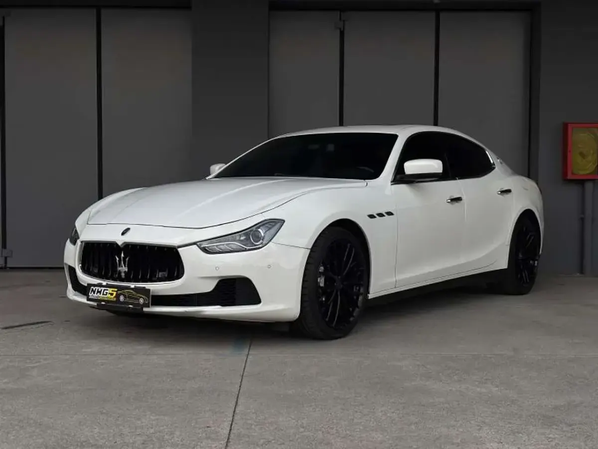 Usata Maserati Ghibli 275 CV (202 kW) 2016 Bianco Berlina