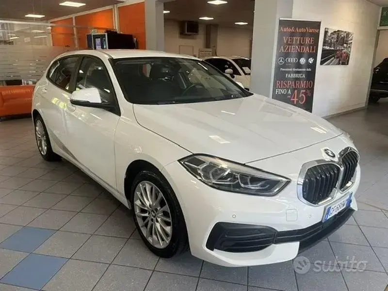 Usata BMW 120 Advantage 178 CV (130 kW) 2021 Bianco Berlina
