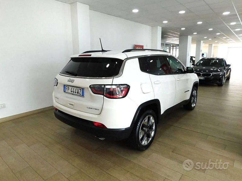 Usata Jeep Compass Limited 140 CV (102 kW) 2018 Bianco SUV