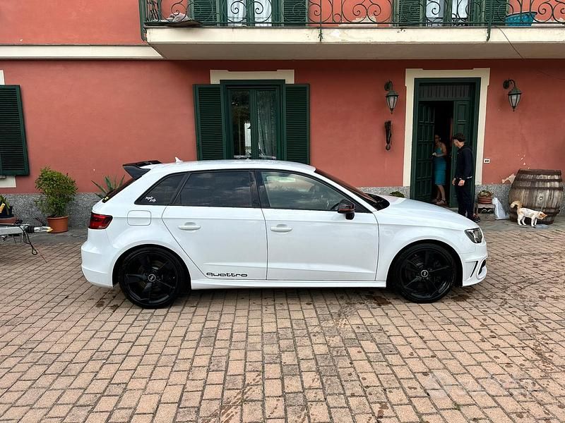 Usata Audi S3 400 CV (294 kW) 2014 Bianco Berlina