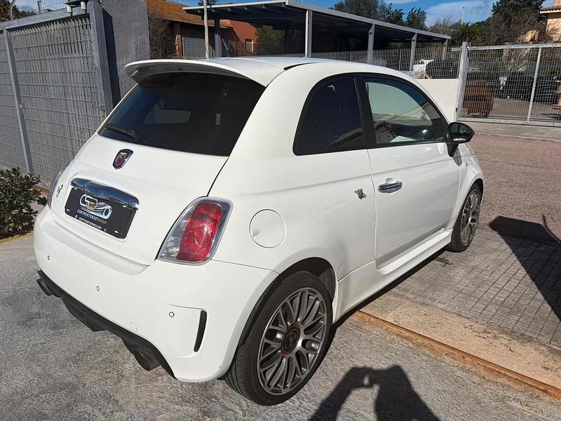 Usata Abarth 500 134 CV (98 kW) 2011 Bianco Utilitaria
