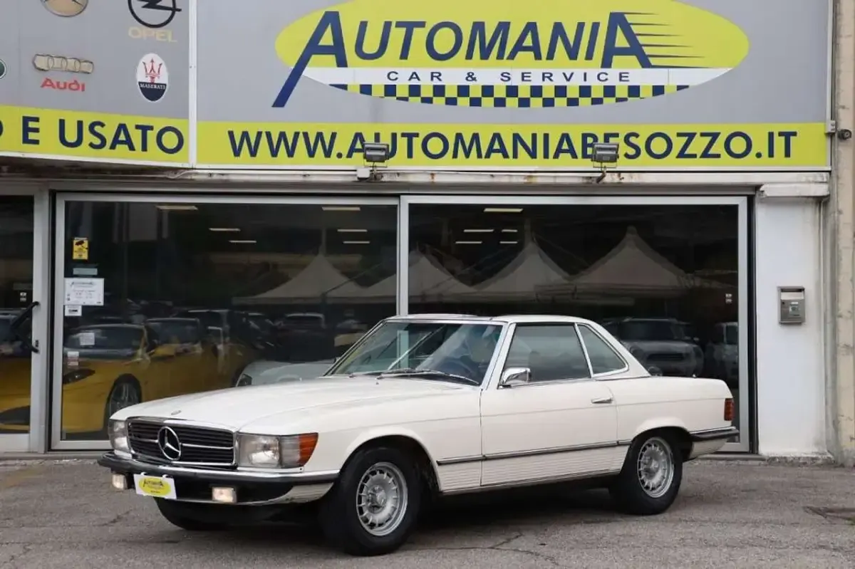 Usata Mercedes SL450 220 CV (161 kW) 1973 Bianco Cabrio