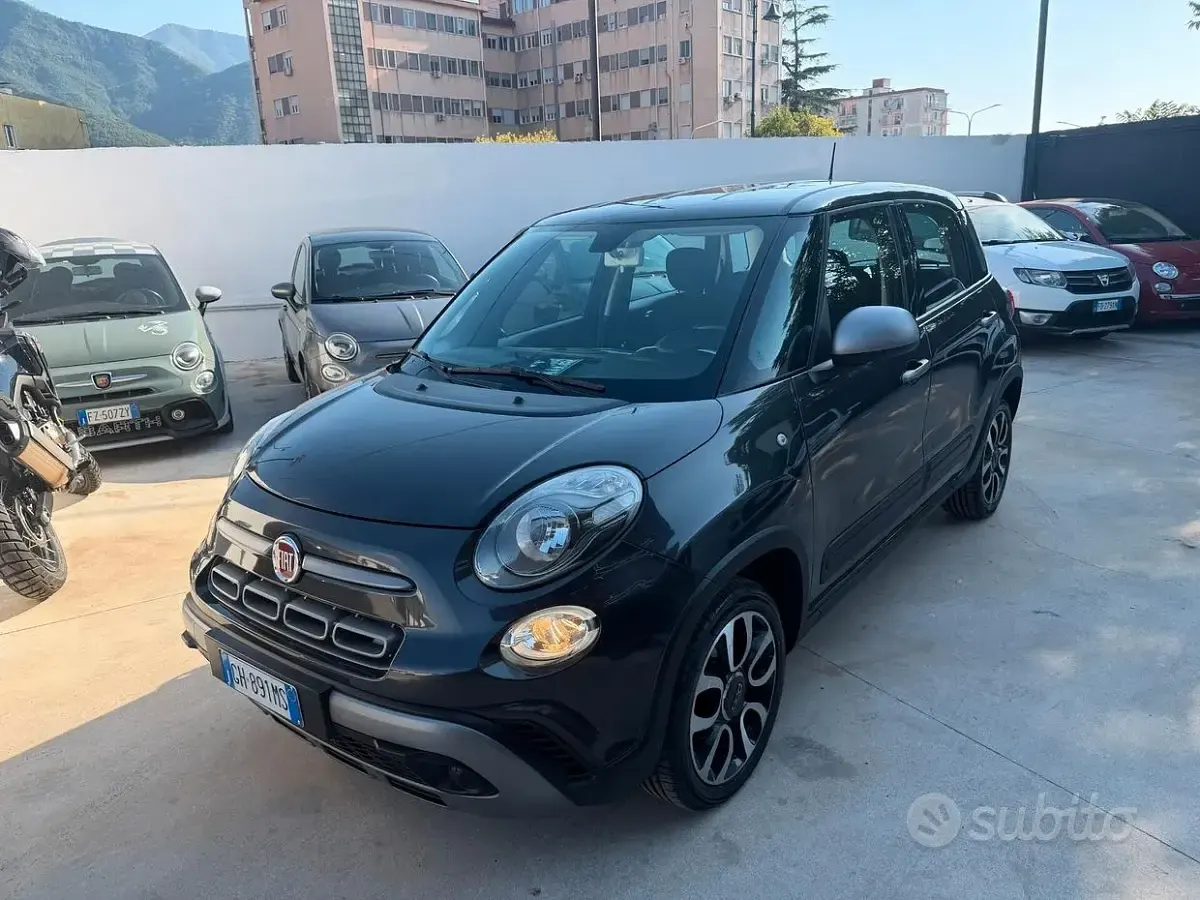 Usata Fiat 500L Cross 95 CV (69 kW) 2021 Grigio Monovolume