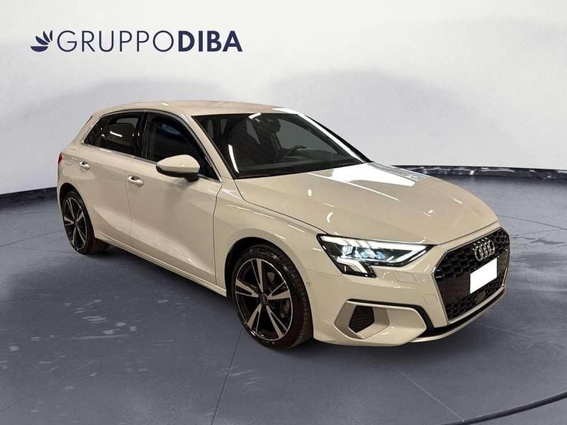 Usata Audi A3 Sportback g-tron Advanced 131 CV (96 kW) 2022 Bianco Utilitaria