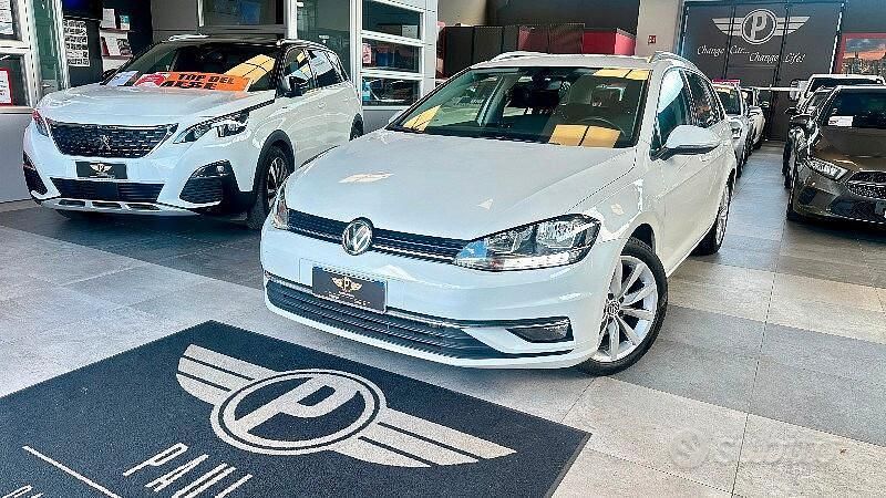 Bianco Usata 2018 VW Golf VII Highline Station wagon | 14.500 € (Buon prezzo) - Immagine 1/4