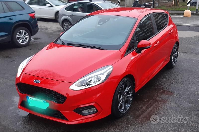 Usata Ford Fiesta ST 73 CV (53 kW) 2019 Rosso Berlina