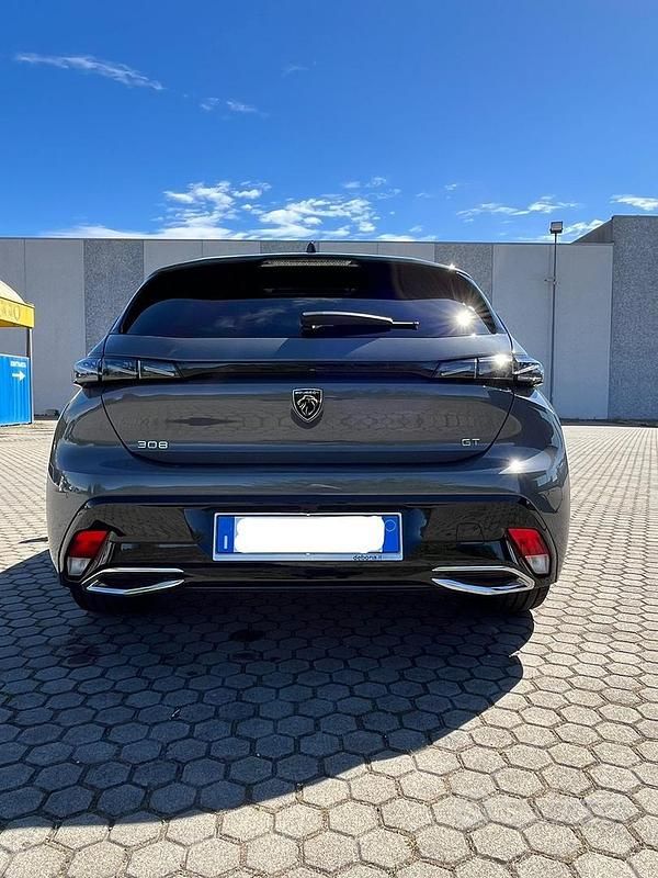 Usata Peugeot 308 GT 131 CV (96 kW) 2023 Grigio Berlina