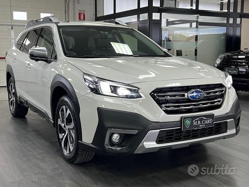 Bianco Usata 2021 Subaru Outback Premium SUV | 24.900 € (Buon prezzo) - Immagine 1/4