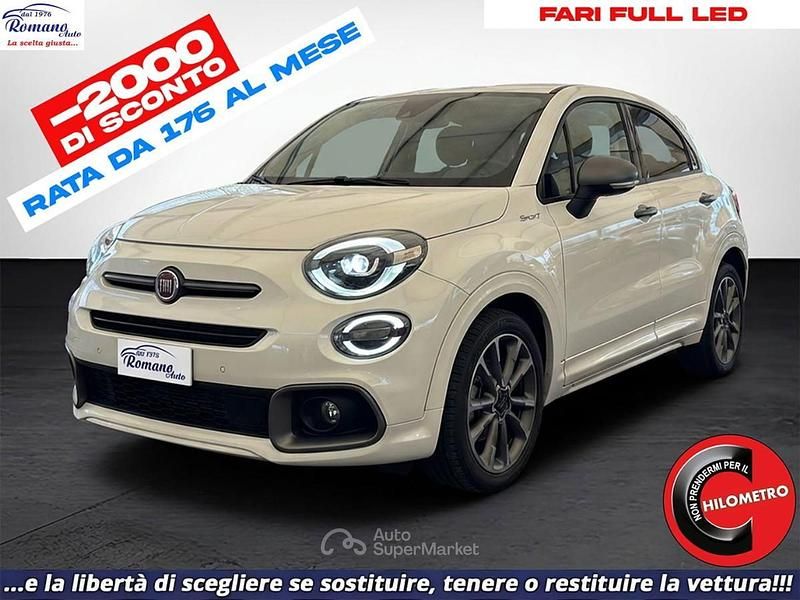 Usata Fiat 500X Sport 121 CV (88 kW) 2021 Bianco SUV