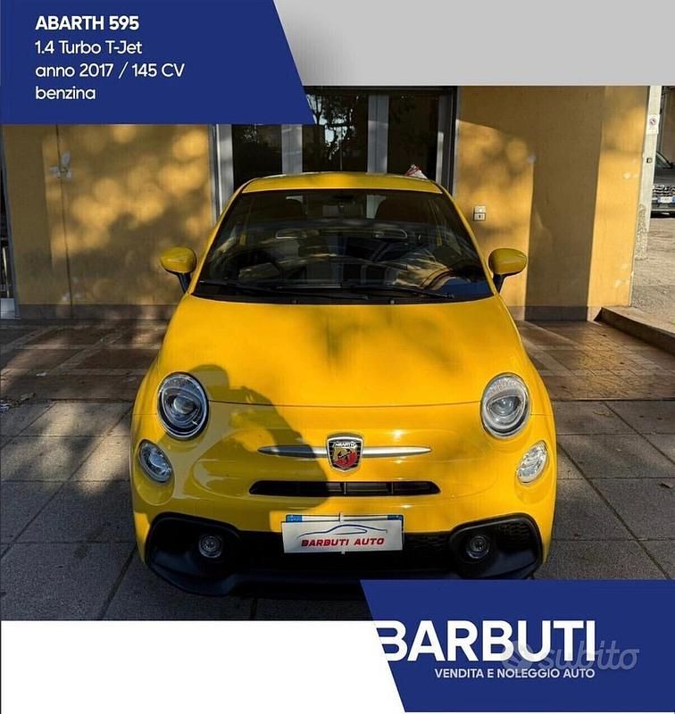 Usata Abarth 595 145 CV (106 kW) 2017 Giallo Berlina