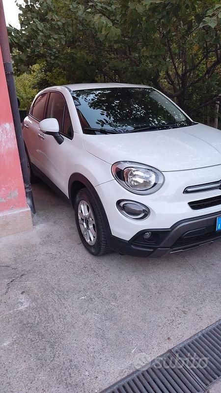 Usata Fiat 500X 95 CV (69 kW) 2019 Bianco SUV