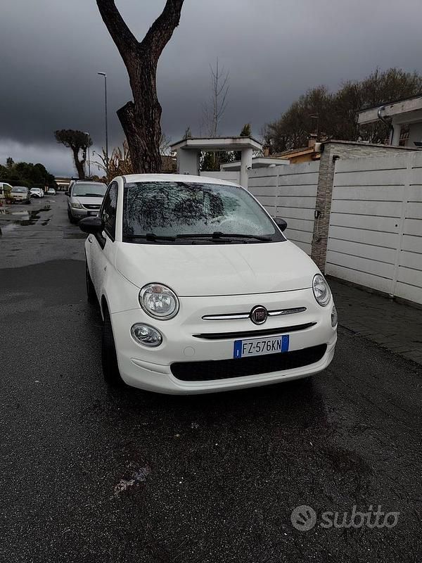Usata Fiat 500 Pop 69 CV (50 kW) 2019 Bianco Utilitaria