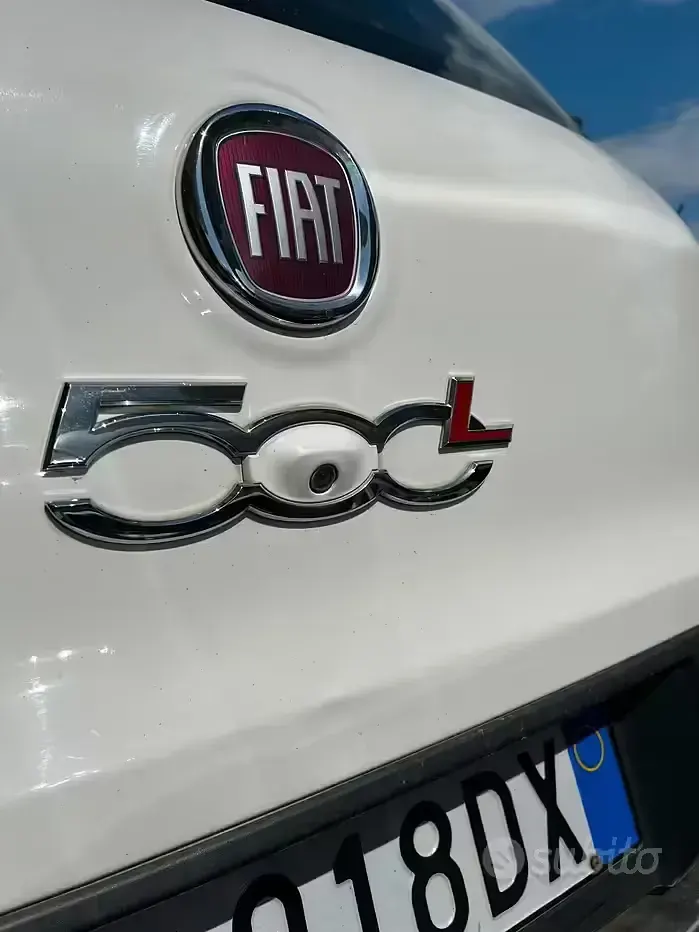 Gebraucht Fiat 500L Pop Star 120 PS (88 kW) 2017 Weiß Van / Kleinbus