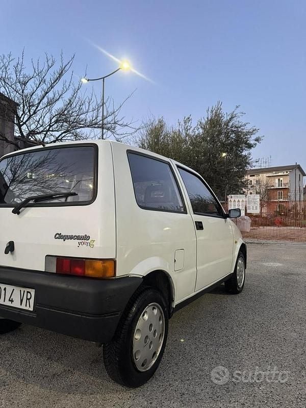 Usata Fiat Cinquecento Young 1998 Utilitaria