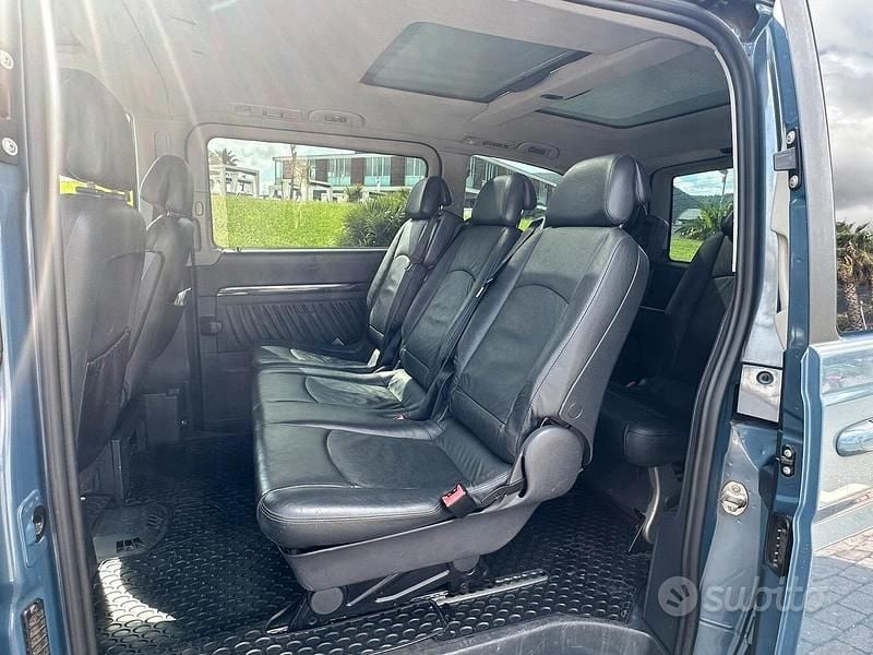 Usata Mercedes Viano 2008 Blu Monovolume