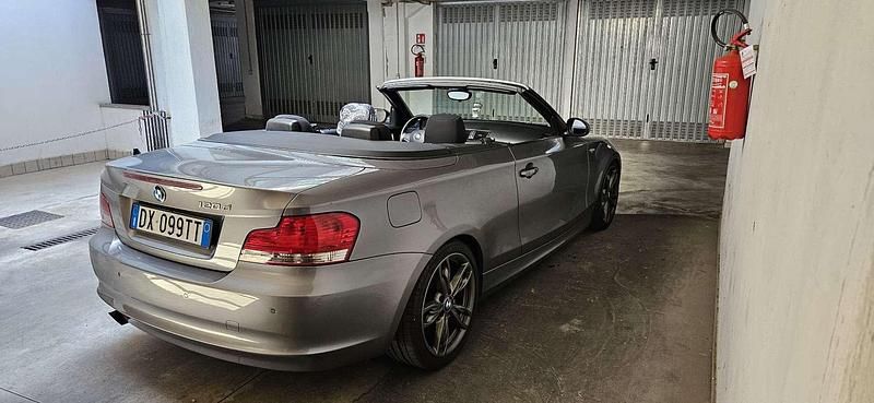 Usata BMW 120 Cabriolet Sport Line 177 CV (130 kW) 2009 Grigio Cabrio